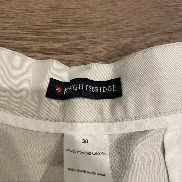 Knightsbridge shorts tan sz 38 - Picture 2 of 4